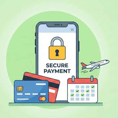 Provide Details, Pay Fees & Confirm Booking